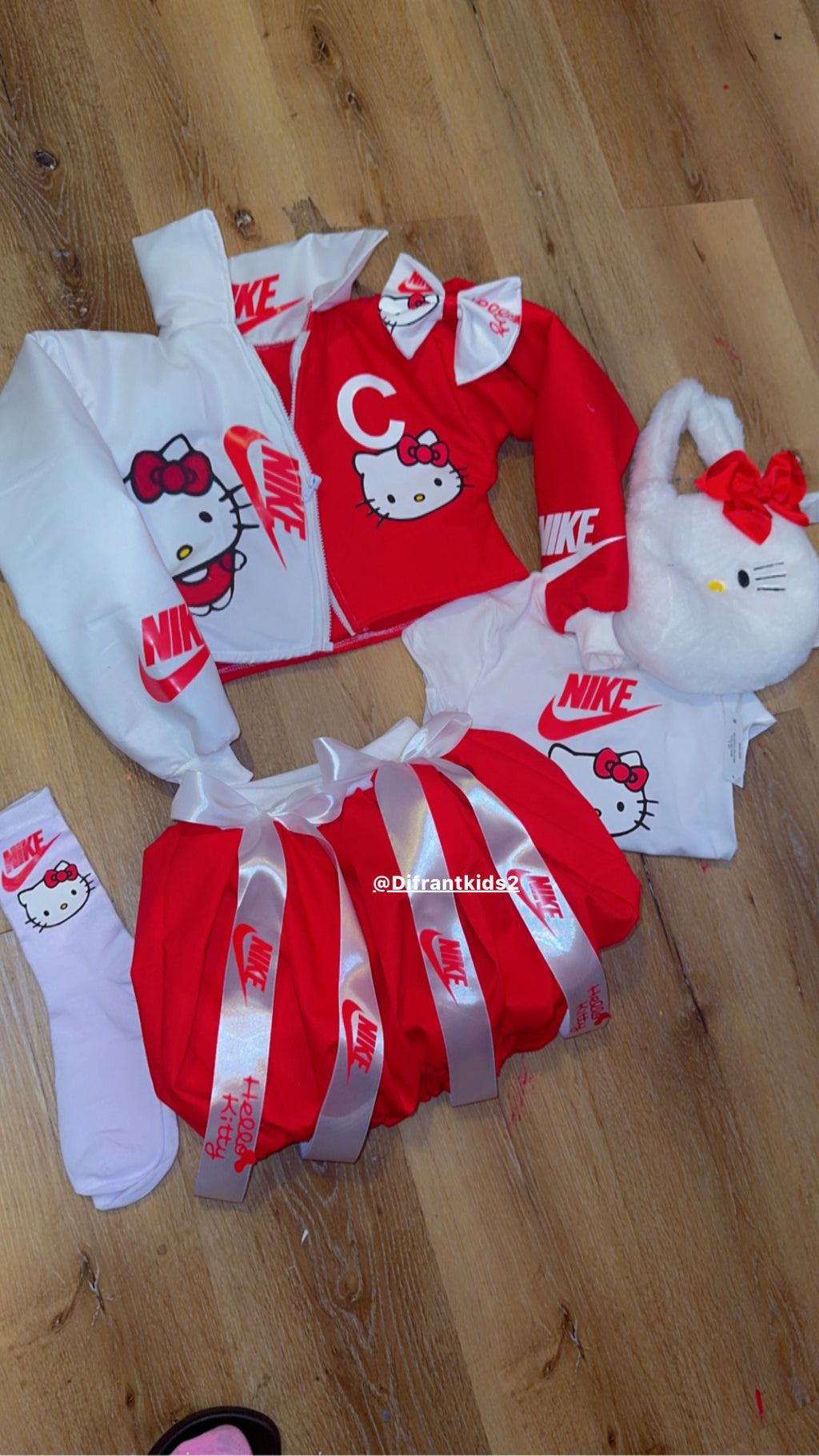 Ballon skirt set toddlers