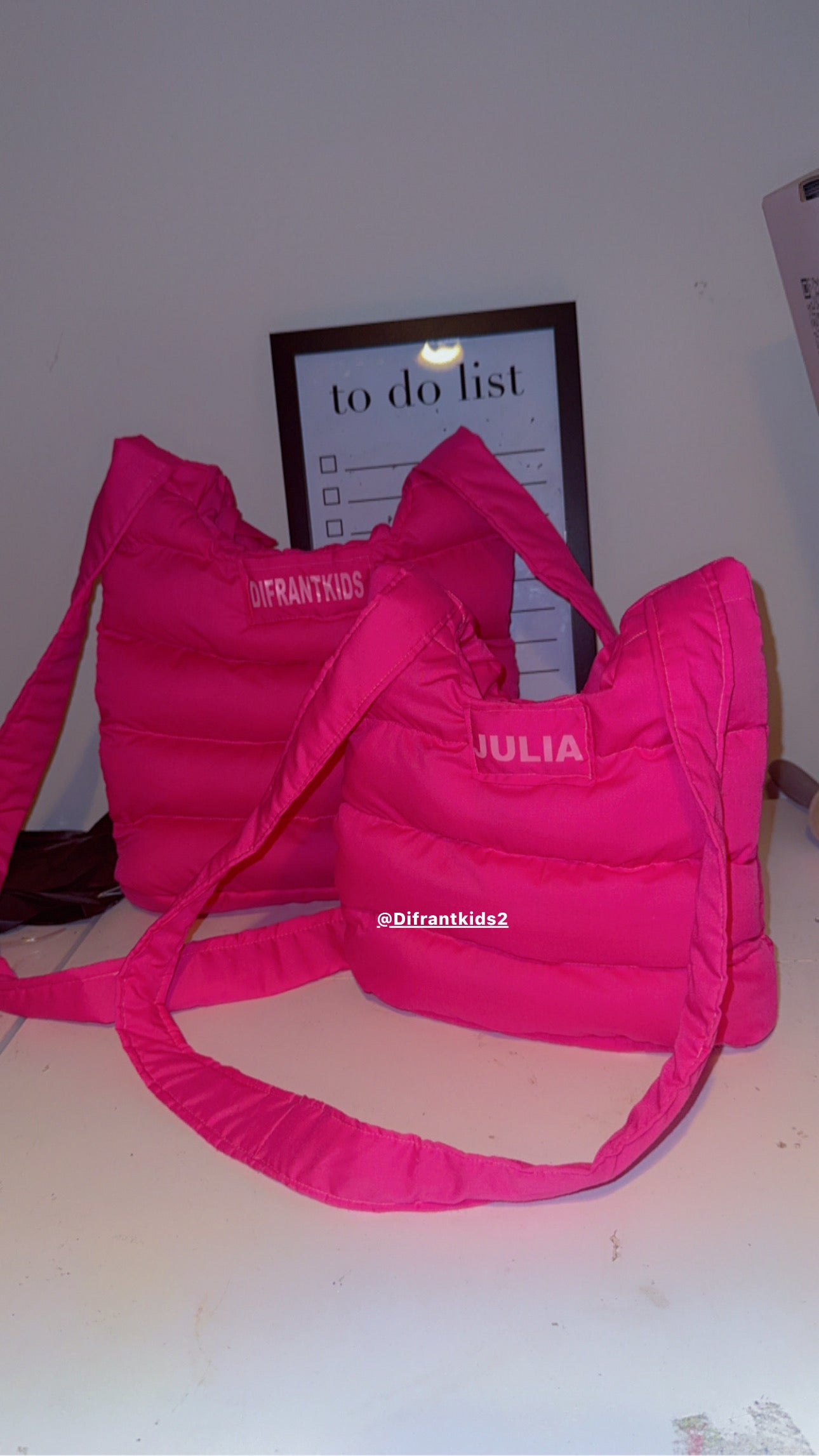 Puffer purse large