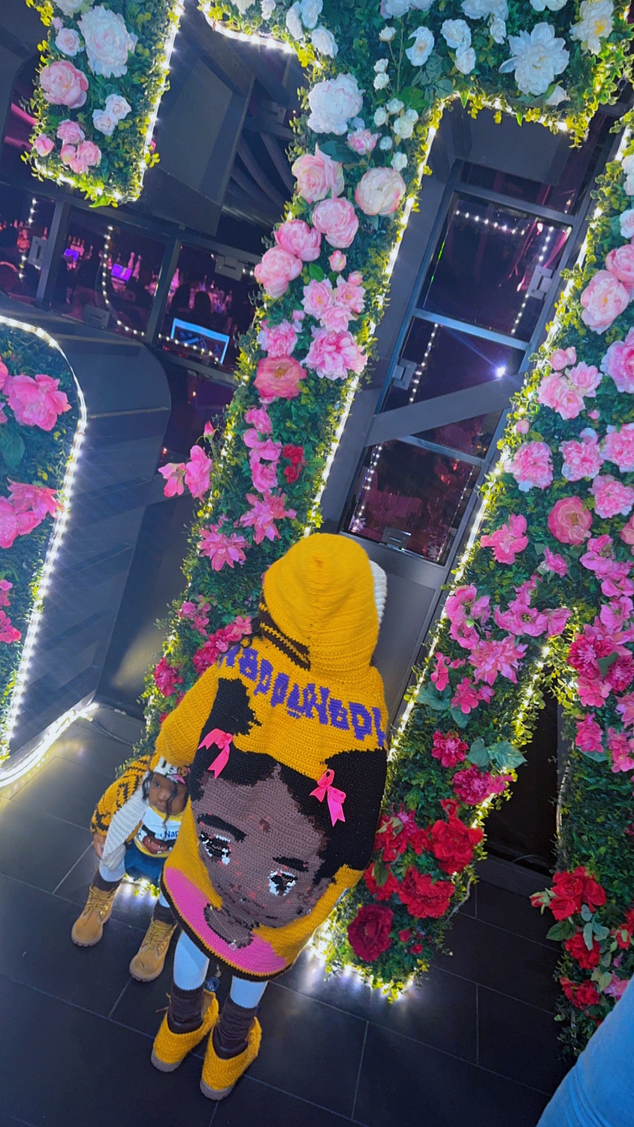 3D crochet sweater toddlers