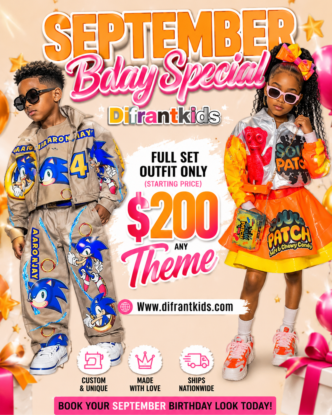 September bday special toddlers